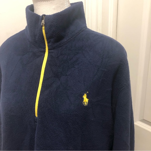 Polo Ralph Lauren performance ladies half zip fleece sweater size xl - Picture 2 of 5
